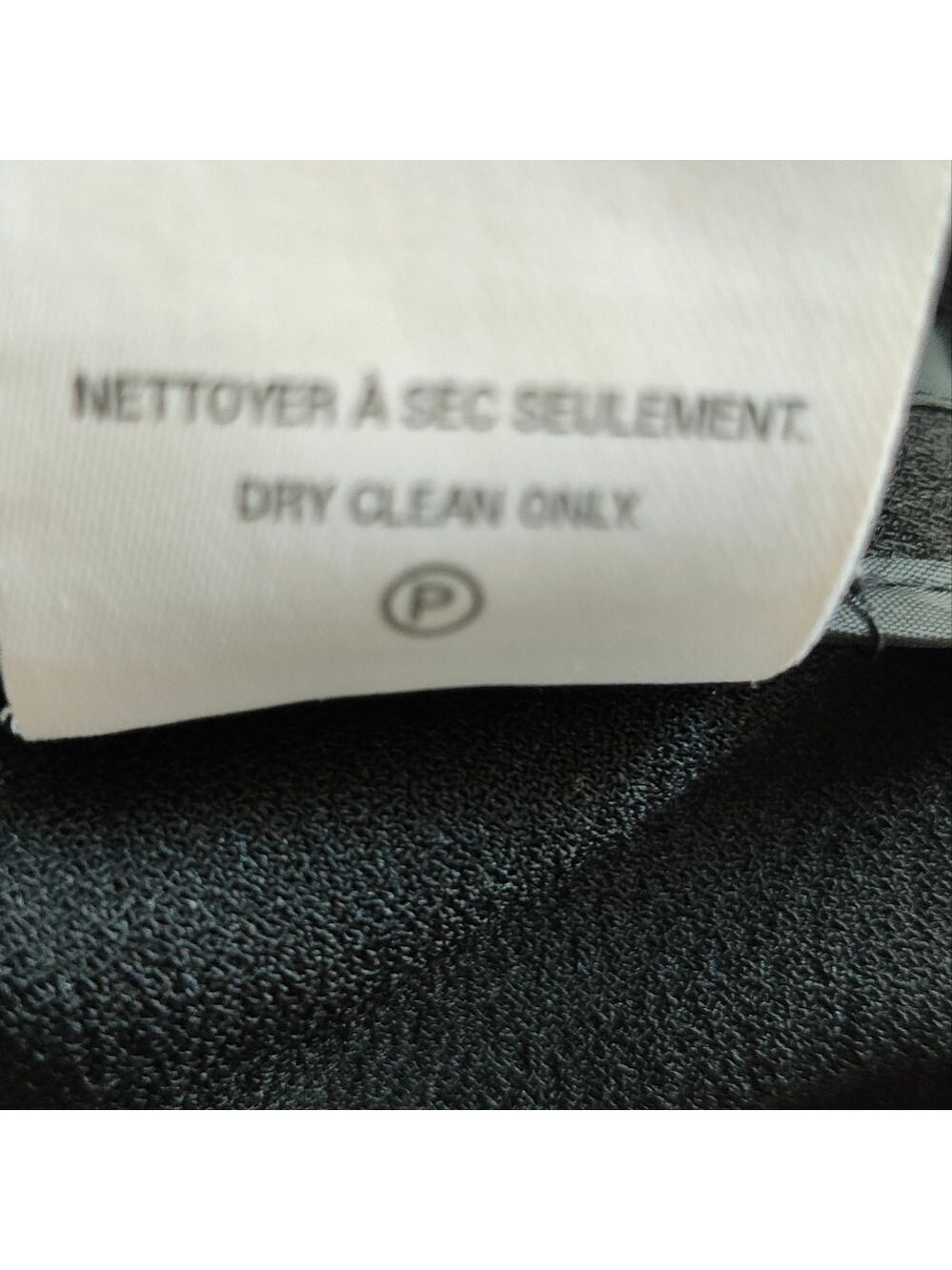 REITMANS Black Coat Military Style Jacket Size Large - Picture 10 of 10